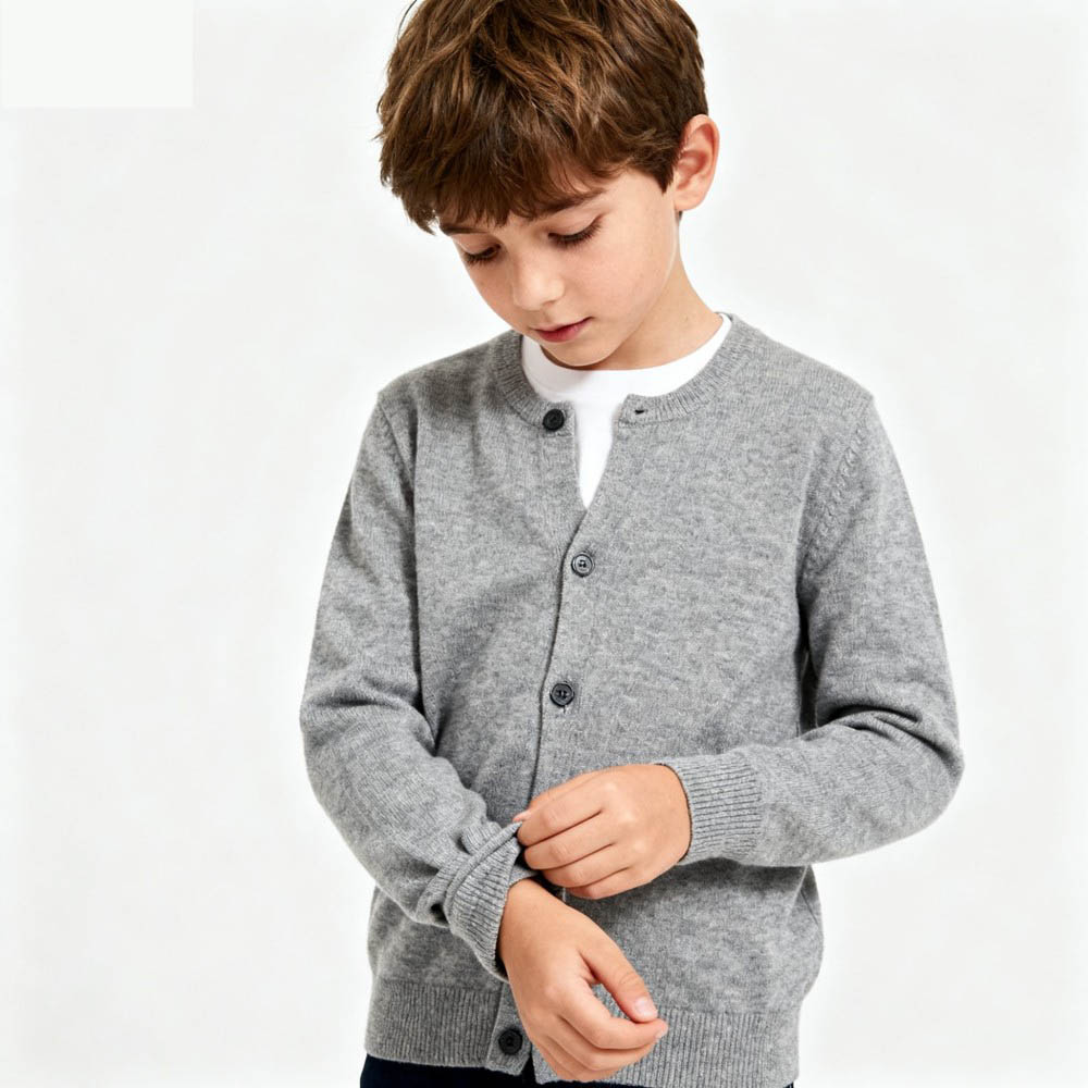 Knit Cardigan Infant - 男の子用セーター 3 4 5 6 7