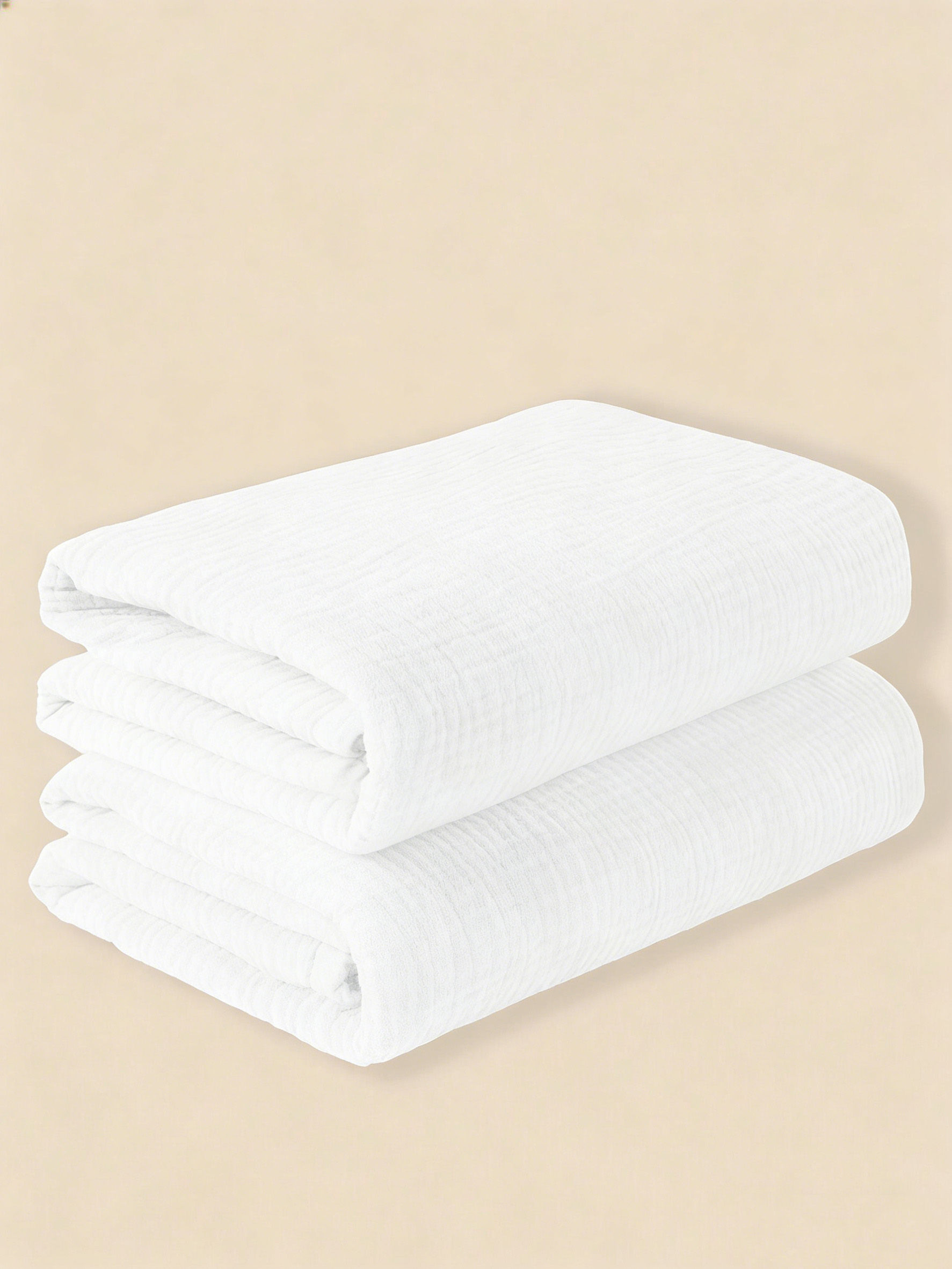 Baby Clothing Organic Cotton - 2枚組ベビーおくるみブランケット、新生児用オーガニックコットンモスリンおくるみ、旅行や昼寝に最適