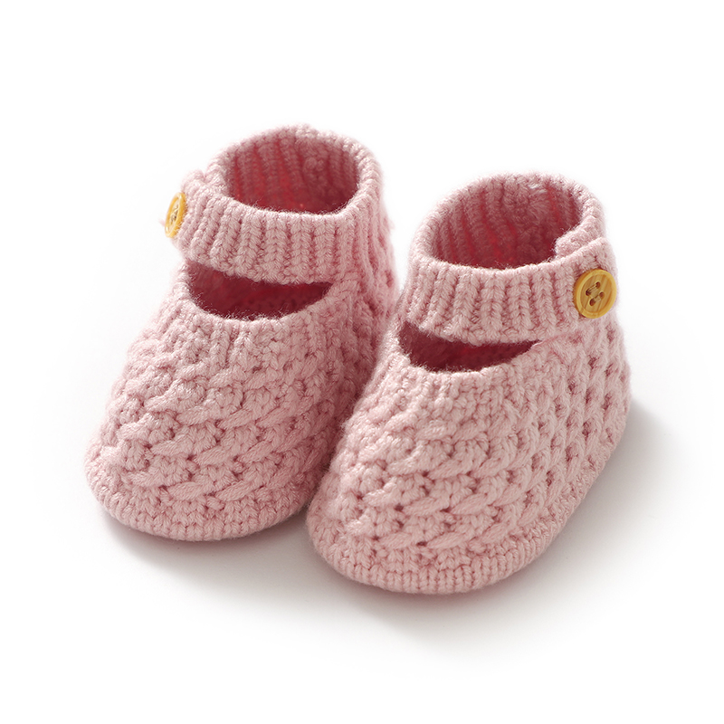 Baby Clothing Outlet - ベビーシューズニット新生児少年少女靴ファッションかわいい固体 0-18M 幼児服アクセサリー幼児ファーストベッドブーツスーパーソフト