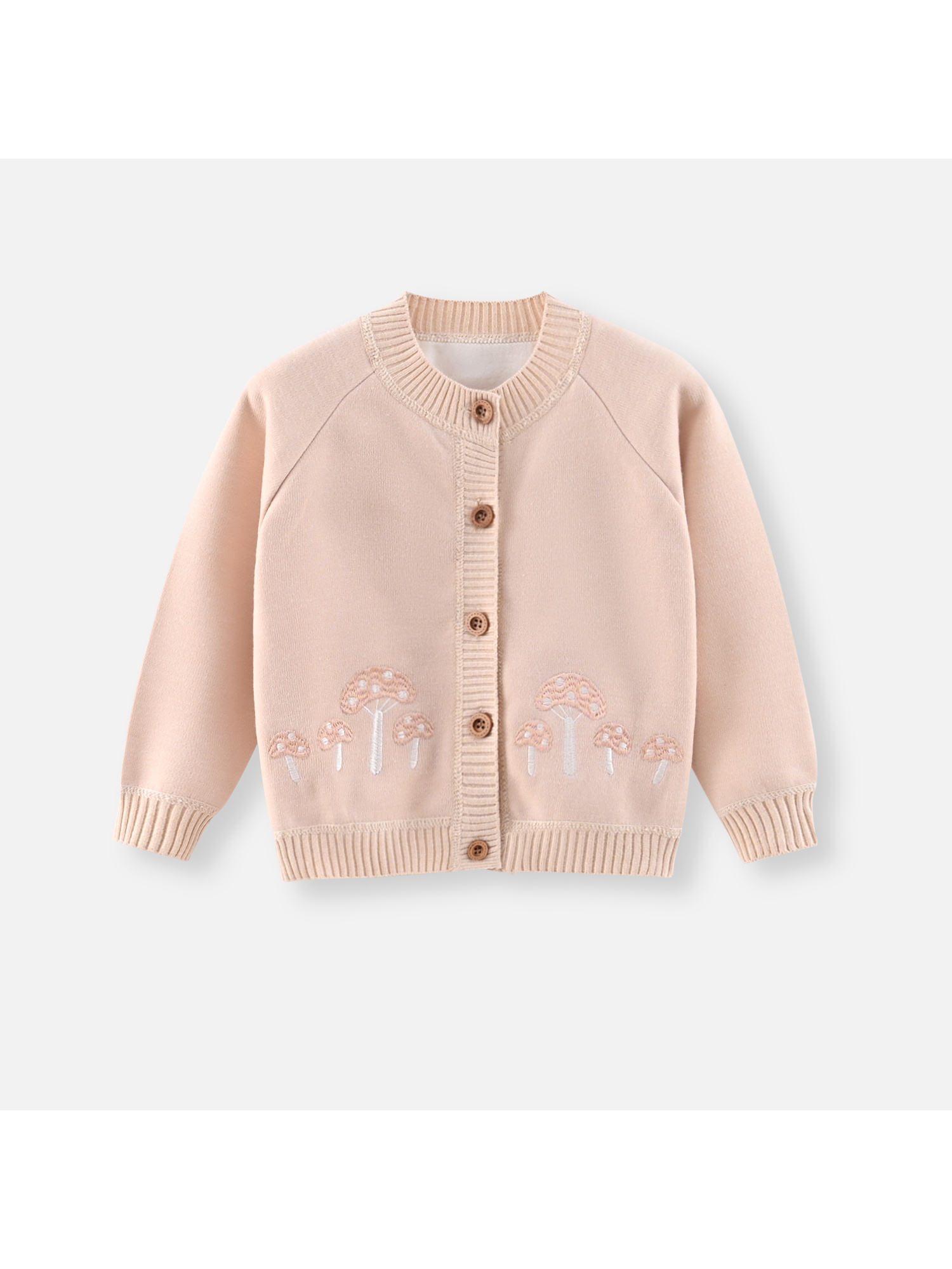 Knit Cardigan Infant - 子供用春ニットカーディガンジャケット ベビー新作春秋刺繍セーター幼児服