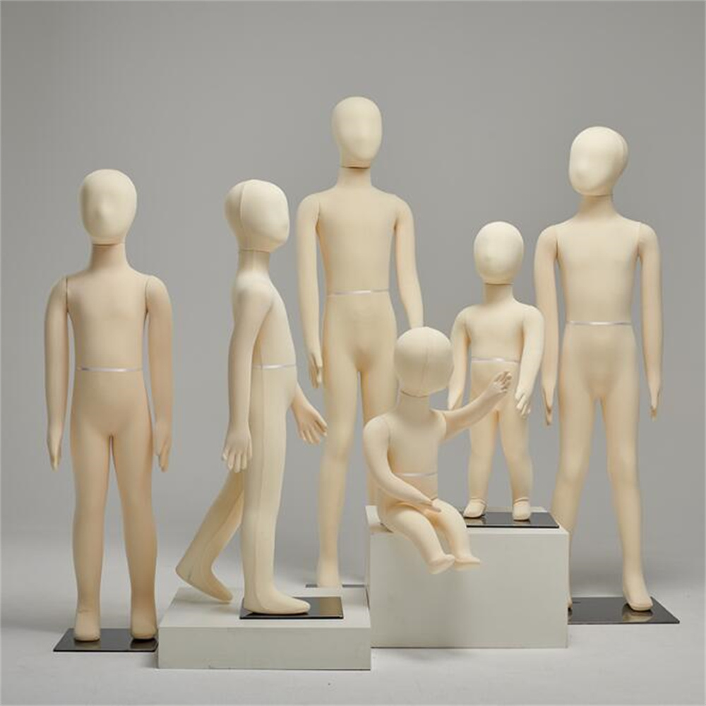 Baby Clothing Display Stand - 1個入り ホワイト プラスチック製 3-6ヶ月ベビー用 フルヘッドハンギングクロスアートマネキン ボディプロップ用