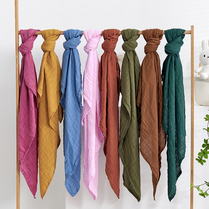 Muslin Swaddle Wrap - カンゴベイビー # 私のソフトライフ # オールシーズンモスリンおくるみブランケット新生児バスタオルマルチデザイン機能ベビーラップ幼児キルト