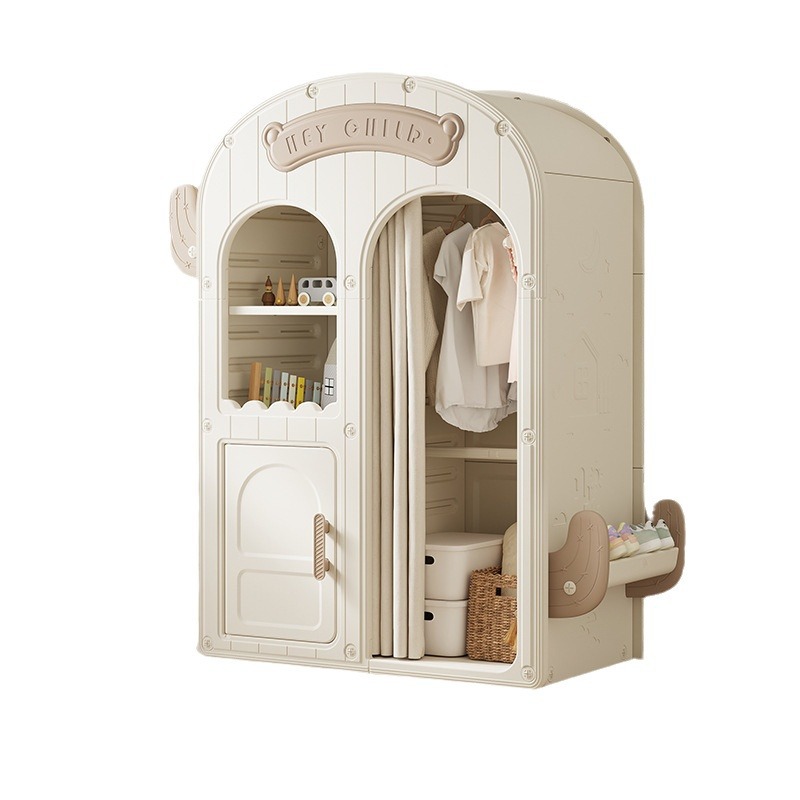 Baby Clothing Storage - 子供用ワードローブ家庭用寝室収納キャビネットベビーシンプルワードローブ幼児服収納キャビネット