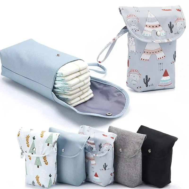 Baby Clothing Storage - ベビーおむつバッグオーガナイザー再利用可能な防水ウェット/ドライ布バッグマミー収納おむつバッグ使い捨ておむつ衣類の持ち運び用