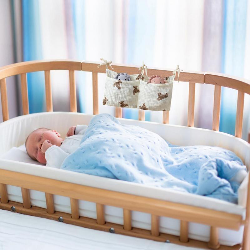 ベビーベッドオーガナイザー、キャディベッド、収納バッグ、2ポ - Baby Clothing Storage のレビューと価格
