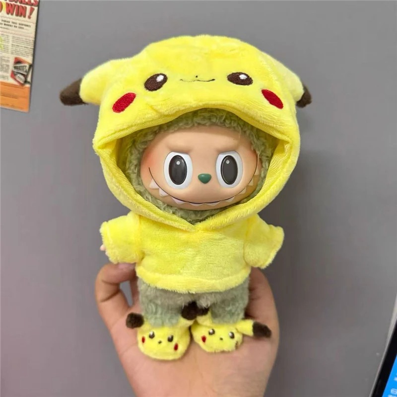 15～17cmのラビュブドール用、漫画風のかわいいピカチュウ - Baby Clothing Us のレビューと価格