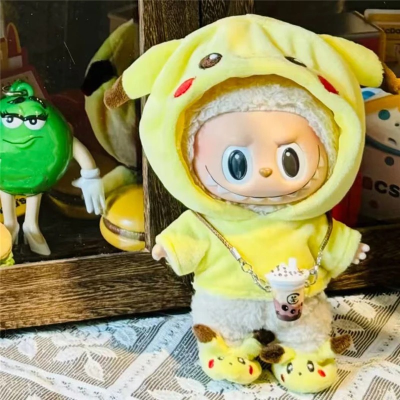 15～17cmのラビュブドール用、漫画風のかわいいピカチュウ - Baby Clothing Us のレビューと価格