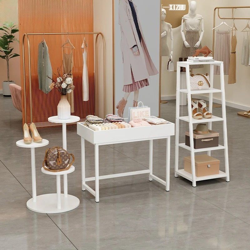 ウィンドウディスプレイラック 衣料品・靴屋の陳列棚 バッグ  - Baby Clothing Display Stand のレビューと価格