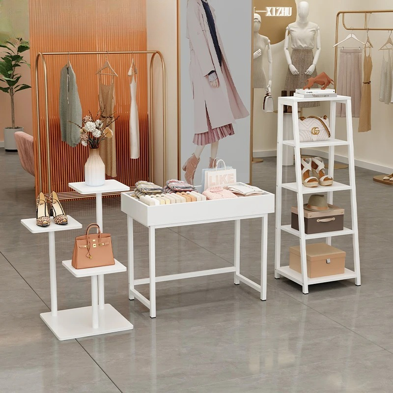 ウィンドウディスプレイラック 衣料品・靴屋の陳列棚 バッグ  - Baby Clothing Display Stand のレビューと価格