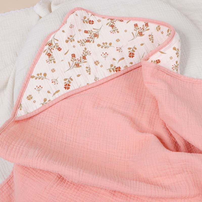 4層の柔らかく温かい快適なバスタオル、幼児、ふわふわの乳児ま - Hooded Bath Towel のレビューと価格