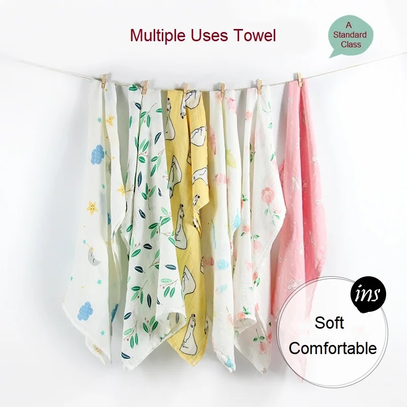 新生児用竹タオル,ベビーおくるみ,子供用,オーガニックコット - Baby Clothing Organic Cotton のレビューと価格