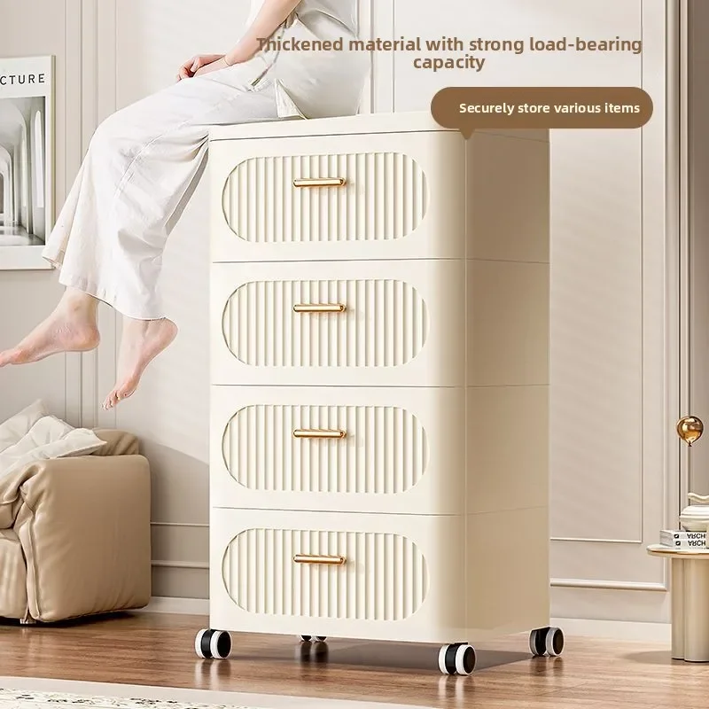 新型30-52収納引き出し付き収納キャビネット（ホイール付き - Baby Clothing Storage のレビューと価格