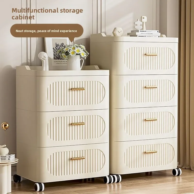 新型30-52収納引き出し付き収納キャビネット（ホイール付き - Baby Clothing Storage のレビューと価格
