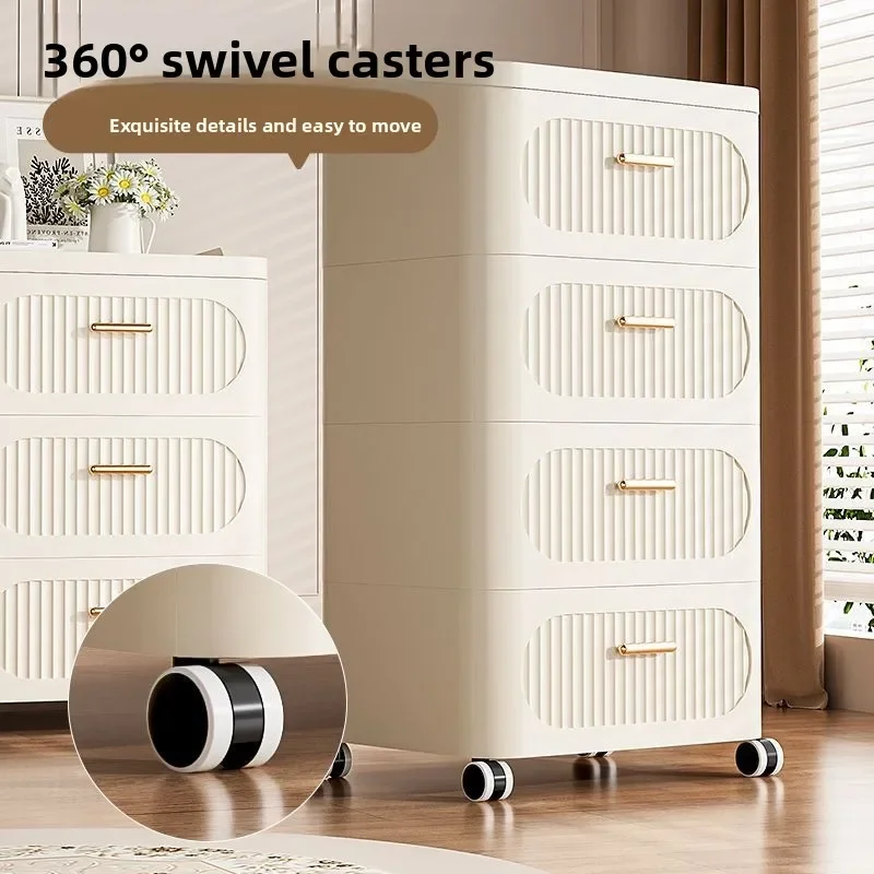 新型30-52収納引き出し付き収納キャビネット（ホイール付き - Baby Clothing Storage のレビューと価格