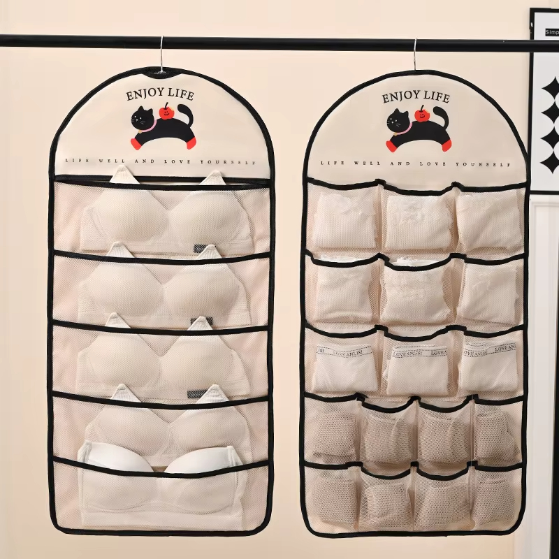 収納メッシュバッグ下着靴下収納、ネットポケットポータブル多層 - Baby Clothing Storage のレビューと価格