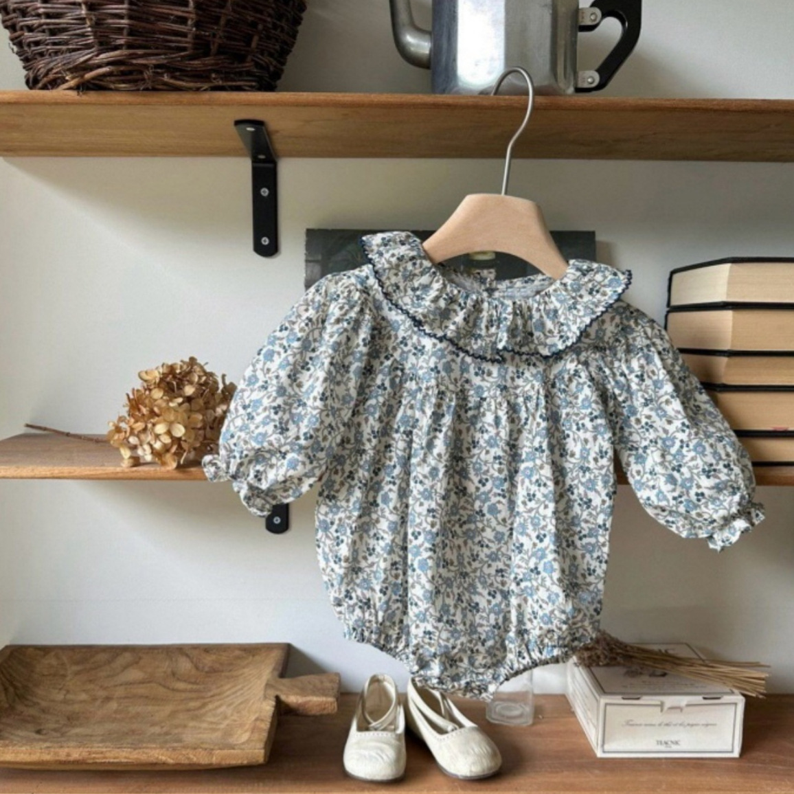 2026 春の新しい女の赤ちゃん長袖花柄ボディスーツ女の子フ - Baby Clothing Outlet のレビューと価格