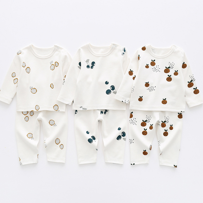 赤ちゃん用の綿の衣類セット,新生児用の長袖パジャマ,伸縮性の - Baby Clothing Organic Cotton のレビューと価格