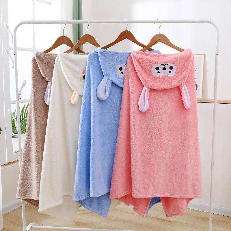 70x140cm フード付きバスタオル スーパーソフトコーラ - Hooded Bath Towel のレビューと価格