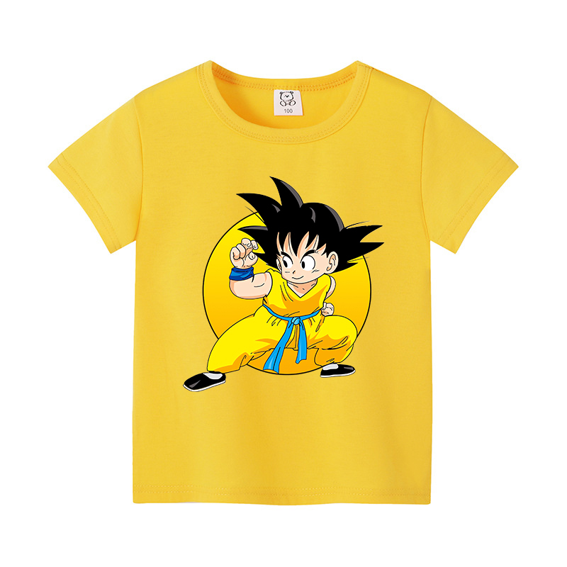 ドラゴンボール悟空 Tシャツ子供服漫画アニメ少年半袖夏カジュ - Baby Clothing Us のレビューと価格