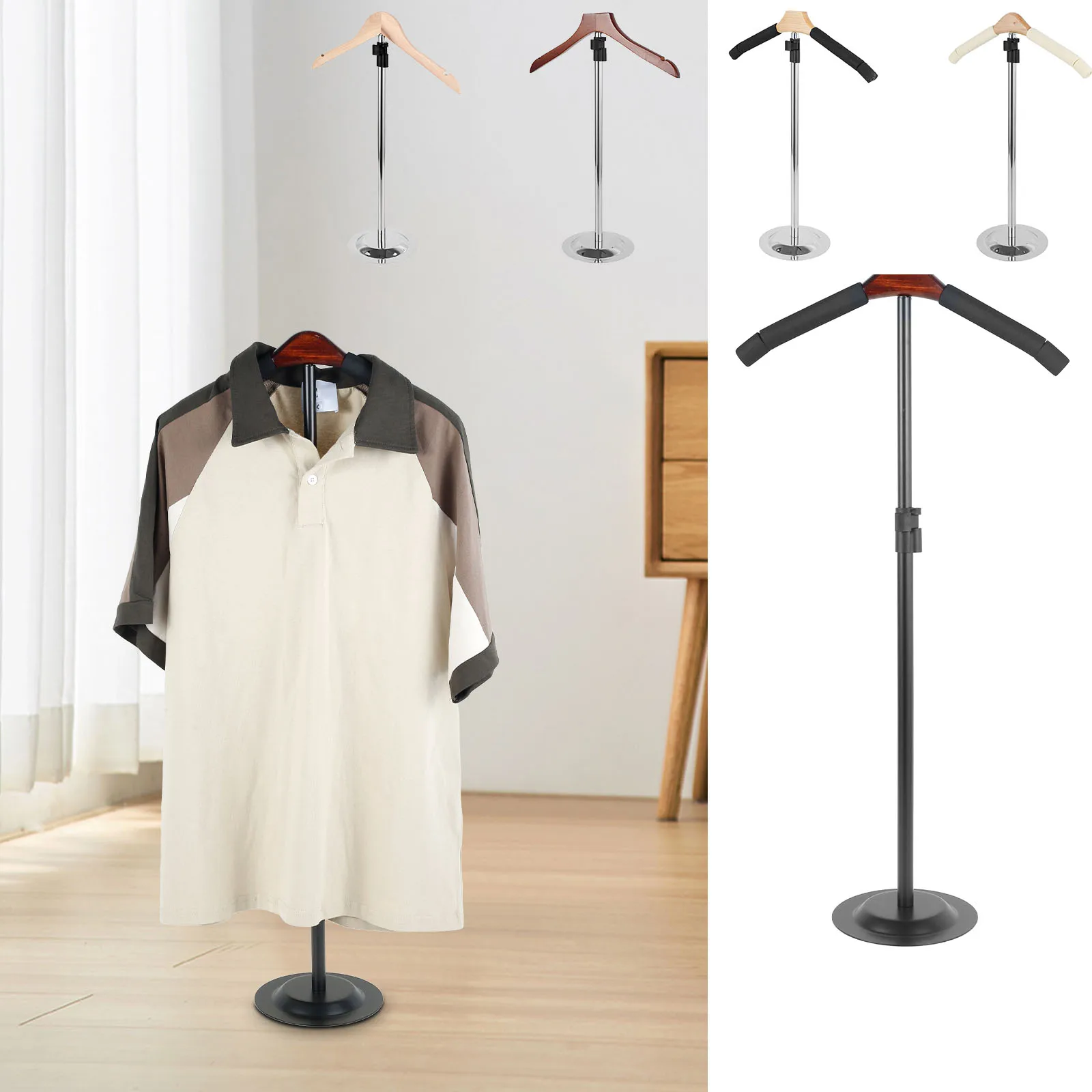 高さ調節可能なTシャツディスプレイスタンド、フレキシブルショ - Baby Clothing Display Stand のレビューと価格