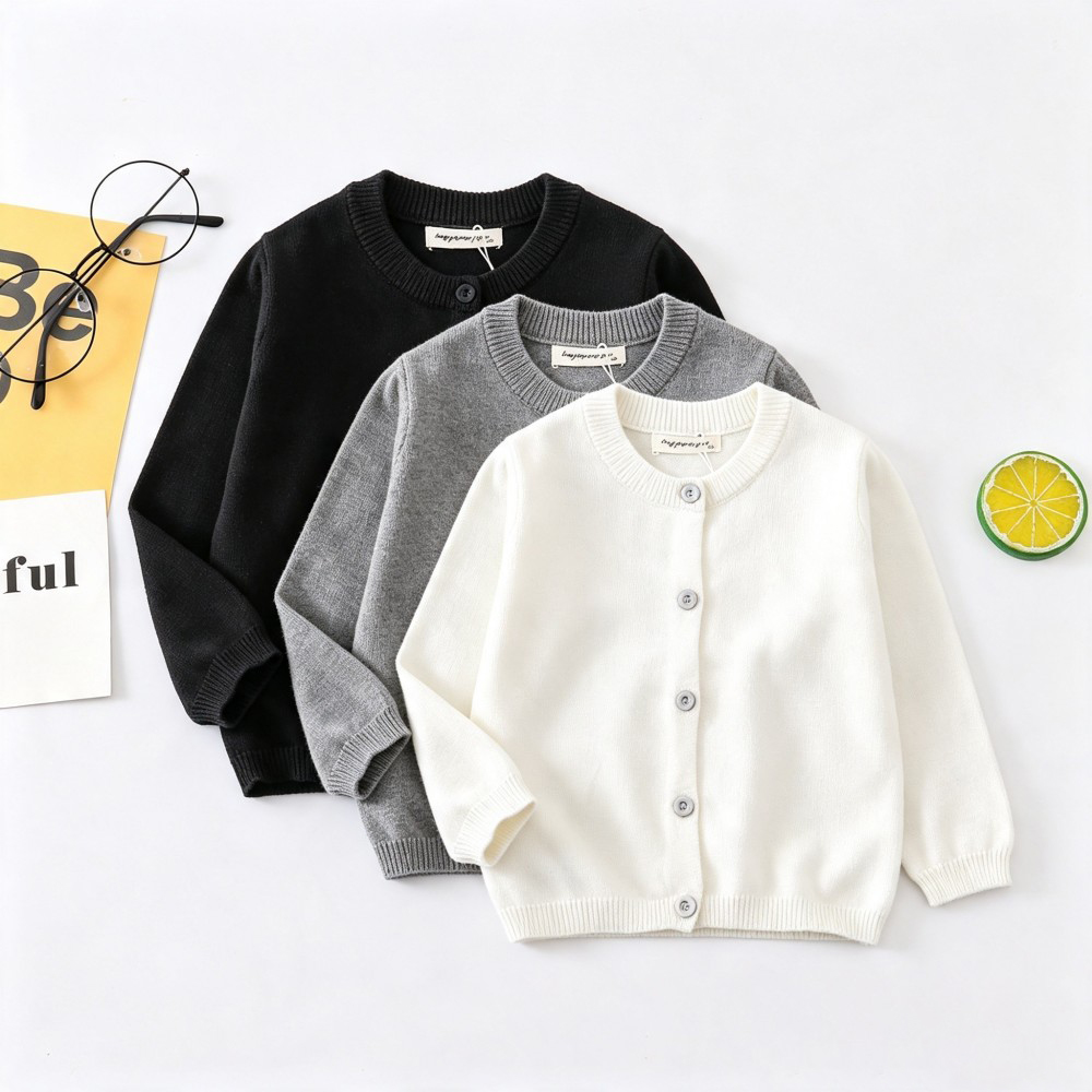 ベビーニットカーディガンセーター、幼児の男の子と女の子向け、 - Knit Cardigan Infant のレビューと価格