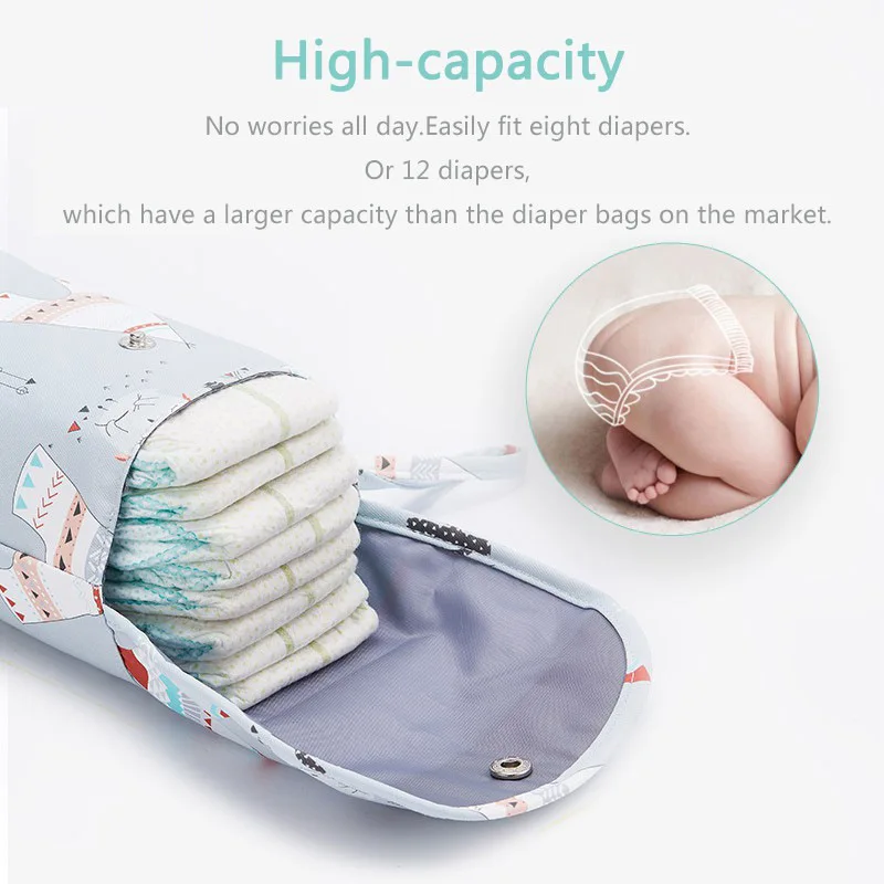ベビーおむつバッグオーガナイザー再利用可能な防水ウェット/ド - Baby Clothing Storage のレビューと価格