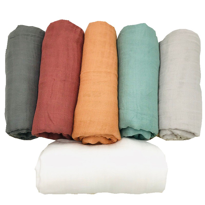 ピュアブラックカラーベビーラップ超ソフトベビーモスリンブラン - Muslin Swaddle Wrap のレビューと価格