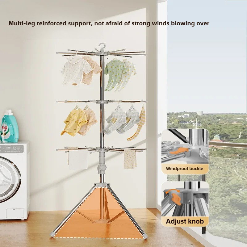 ベビー服乾燥ラック - 折りたたみ式屋内/屋外ランドリーオー - Baby Clothing Display Stand のレビューと価格